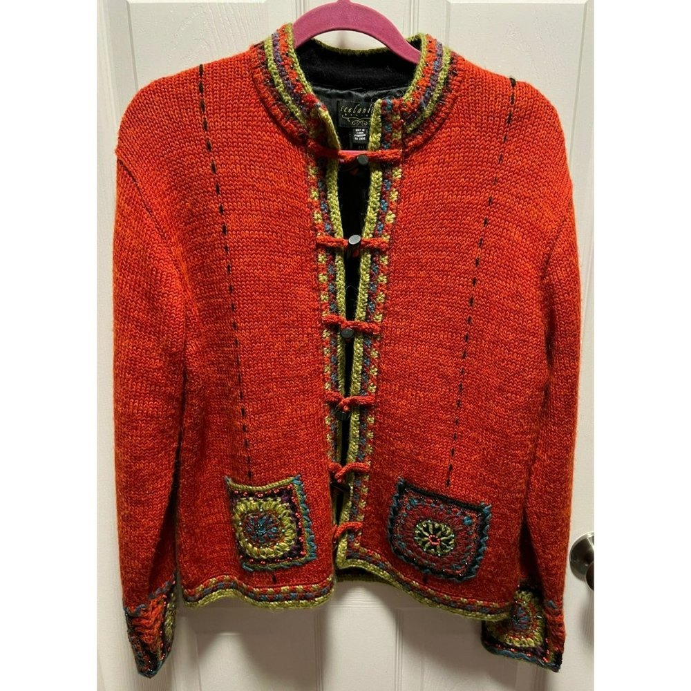 Colorful Women's Cardigan Sweater